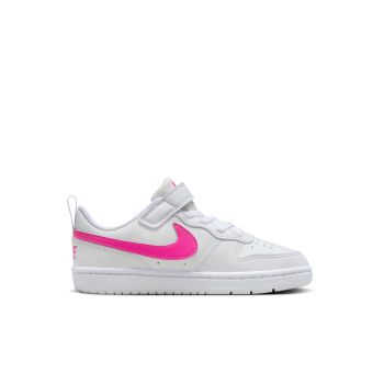 Nike COURT BOROUGH LOW RECRAFT (PS), dječije patike za slobodno vrijeme, bijela
