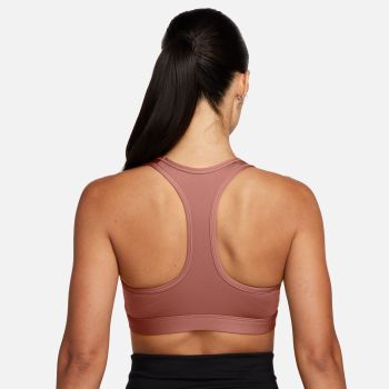 Nike W NK SWSH MED SPT BRA, ženski top, roza