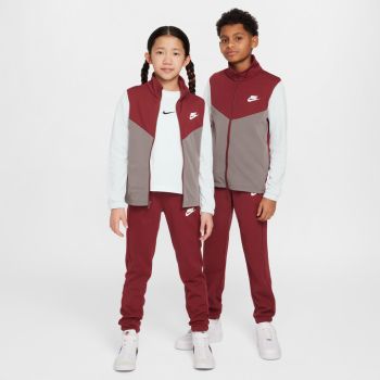 Nike K NSW TRACKSUIT POLY FZ HBR, dječija trenerka, crvena