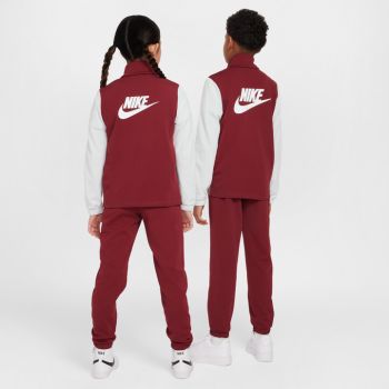 Nike K NSW TRACKSUIT POLY FZ HBR, dječija trenerka, crvena