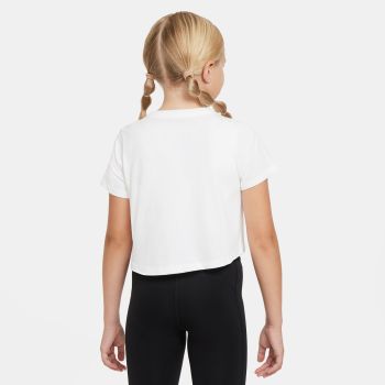 Nike G NK DFCT CROP SE+, dječija majica za fitnes, bijela