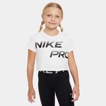 Nike G NK DFCT CROP SE+, dječija majica za fitnes, bijela
