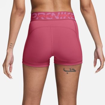 Nike W NP DF MR 3IN SHORT TT, ženske helanke za fitnes, roza