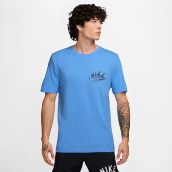 Nike M NK DF TEE BRAND READ, muška majica za fitnes, plava