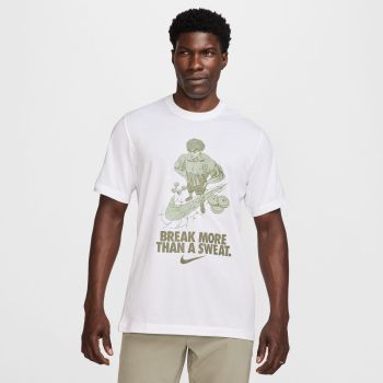 Nike M NK DF TEE IYKYK FITNESS, muška majica za fitnes, bijela