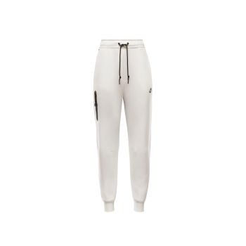Nike W NSW TCH FLC MR JGGER 2, ženski donji dio trenerke, bijela