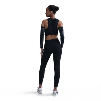 Nike W NK FAST DF MR 7/8 TGT SW, ženske 7/8 pantalone, crna