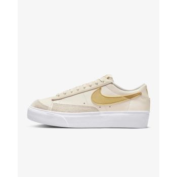 Nike BLAZER LOW PLATFORM W, ženske patike za slobodno vrijeme, bež