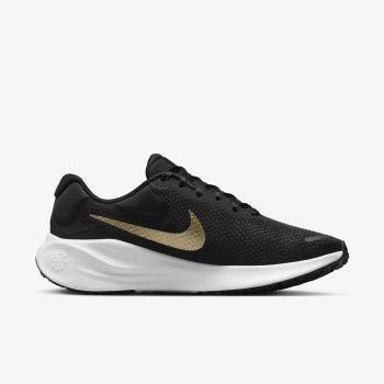 Nike W REVOLUTION 7, ženske patike za trčanje, crna