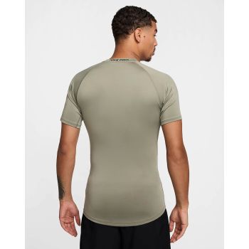 Nike M NP DF TIGHT TOP SS, muška majica za fitnes, zelena