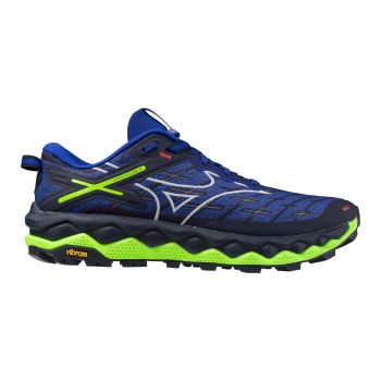 Mizuno WAVE MUJIN 10, muške patike za trail trčanje, plava