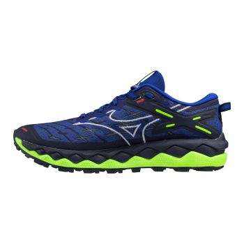 Mizuno WAVE MUJIN 10, muške patike za trail trčanje, plava