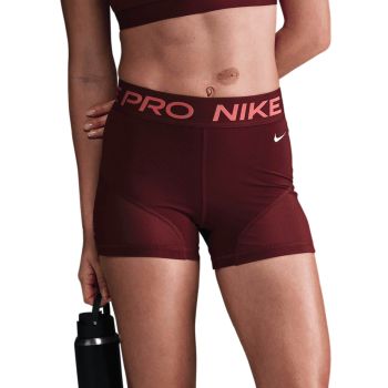Nike W NP DF MR 3IN SHRT GG MESH, ženske helanke za fitnes, crvena