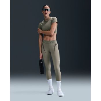 Nike W NP DF MR 7/8 TIGHT TT GRX, ženske 7/8 pantalone, zelena