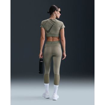 Nike W NP DF MR 7/8 TIGHT TT GRX, ženske 7/8 pantalone, zelena