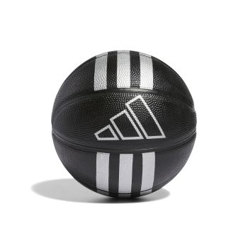 Adidas 3S RUBBER MINI, lopta za košarku, crna