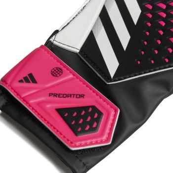 Adidas PRED GL TRN J, dječije golmanske rukavice za fudbal, crna