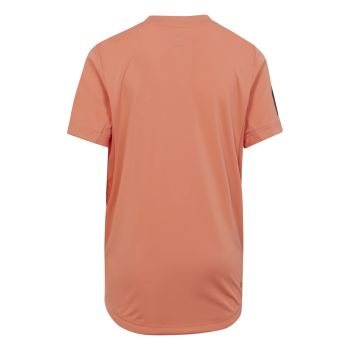 Adidas B CLUB 3STR TEE, dječija majica za tenis, narandžasta
