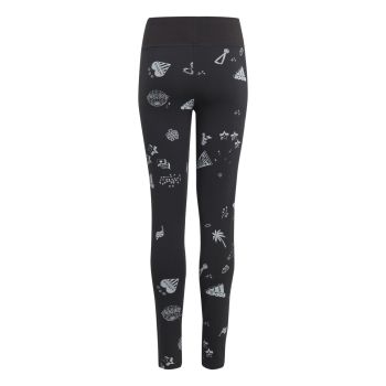 Adidas JG BLUV Q3 TIGH, dječije helanke, crna