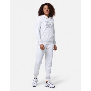 Nike W NSW CLUB FLC MR GFX STD PANT, ženski donji dio trenerke, siva