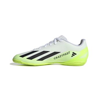 Adidas X CRAZYFAST.4 IN, muške patike za fudbal (in), bijela