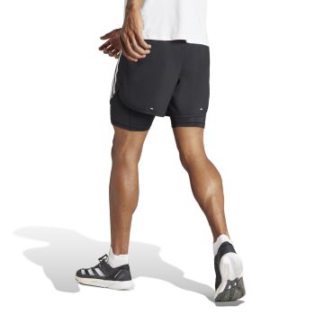 Adidas OTR E 3S 2IN1 S, muški šorc za trčanje, crna