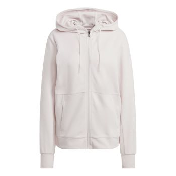 Adidas W FZ HD, ženski duks za fitnes, bijela