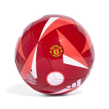 Adidas MUFC CLB HOME, lopta za fudbal, crvena
