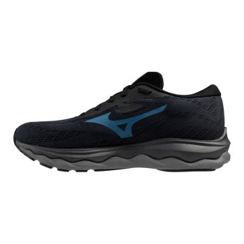 Mizuno WAVE SERENE GTX, muške patike za trčanje, crna