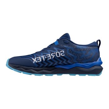 Mizuno WAVE DAICHI 8 GTX, muške patike za trail trčanje, plava
