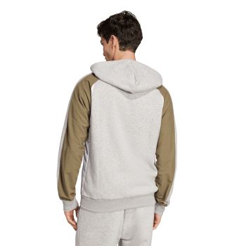 Adidas M ESS CB FZ HD, muški duks, siva
