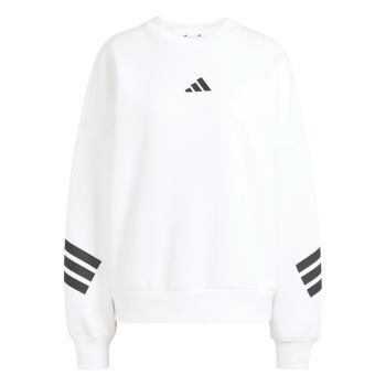 Adidas W FI 3S SWT, ženski duks, bijela