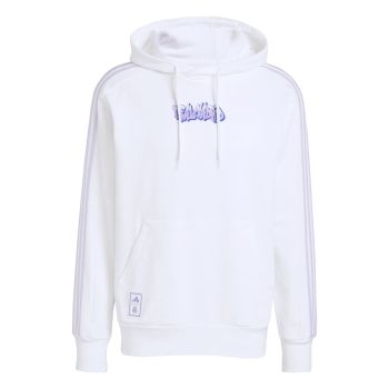 Adidas REAL DNA HD, muški duks za fudbal, bijela
