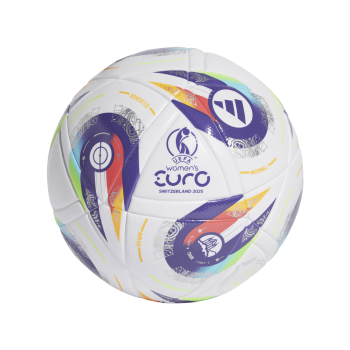 Adidas W EURO25 LGE, lopta za fudbal, bijela