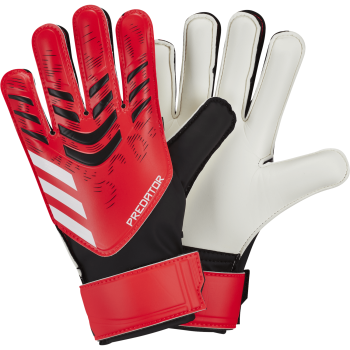 Adidas PRED GL TRN J, dječije golmanske rukavice za fudbal, crvena