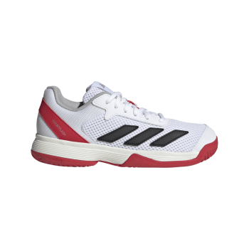 Adidas COURTFLASH K, dječije patike za tenis, bijela