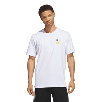Adidas M JETSET CMPR T, muška majica, bijela