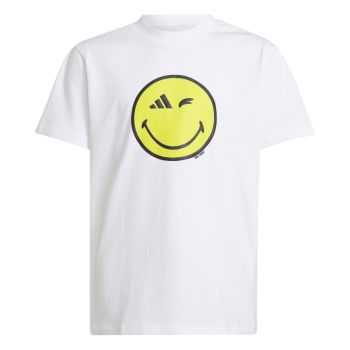 Adidas J SMI TEE, dječija majica, bijela
