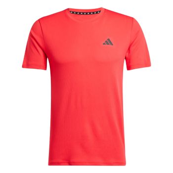 Adidas TR-ES BASE T, muška majica za fitnes, crvena