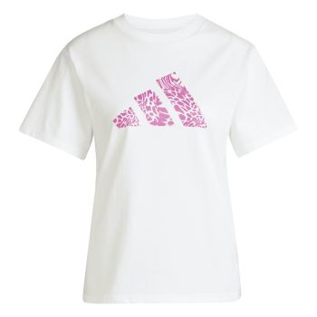 Adidas W C CAMO TEE, ženska majica, bijela