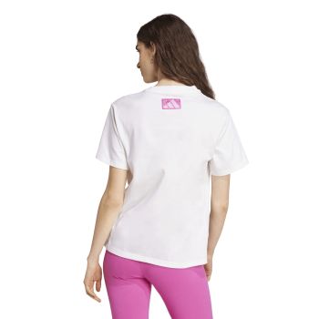 Adidas W C CAMO TEE, ženska majica, bijela