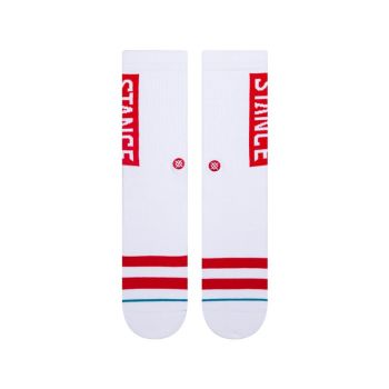 Stance OG CREW, čarape, bijela