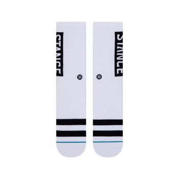Stance OG CREW, čarape, bijela