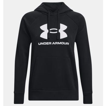 Under Armour RIVAL FLEECE BIG LOGO HDY, ženski duks, crna