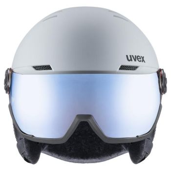 Uvex WANTED VISOR, kaciga skijaška, siva