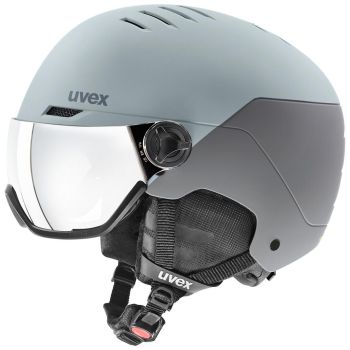 Uvex WANTED VISOR, kaciga skijaška, siva