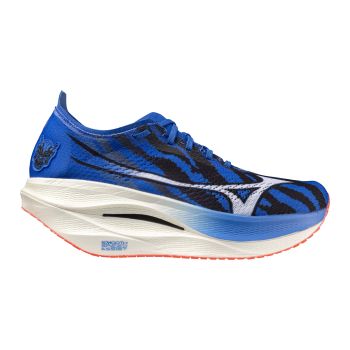 Mizuno WAVE REBELLION PRO 3, muške patike za trčanje, crvena
