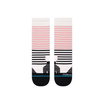Stance SUNSHINE STRIPE CREW, ženske čarape za trčanje, roza