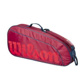 Wilson JUNIOR 3 PACK, torba, crvena