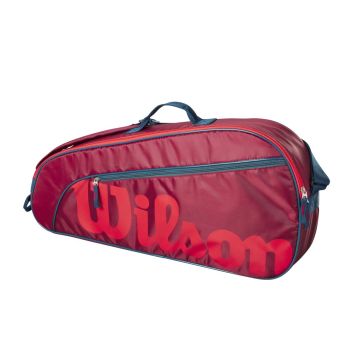 Wilson JUNIOR 3 PACK, torba, crvena